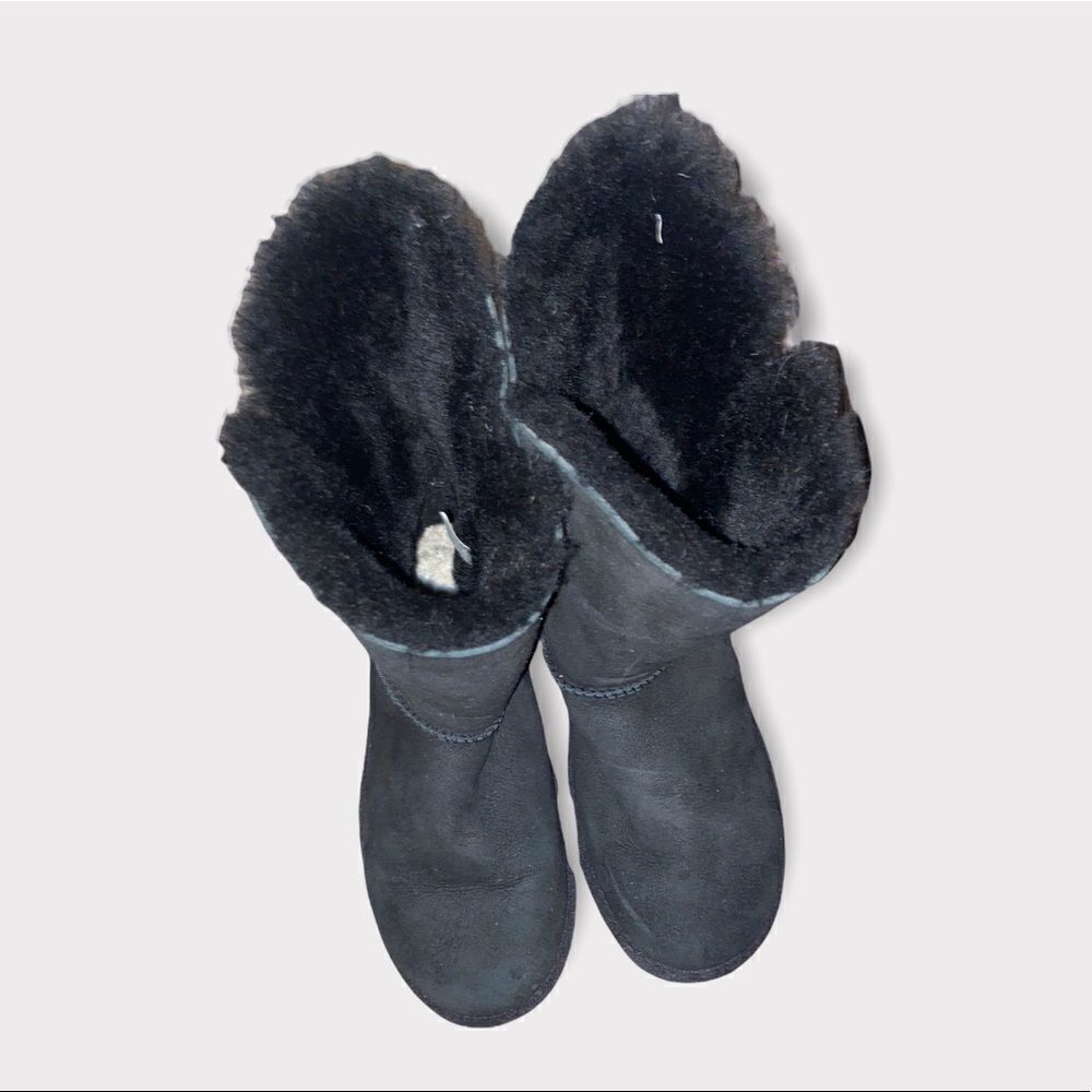 Lamo Black  Suede Winter Boots Size 9